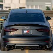KPMF Matte Phantom Black on Audi